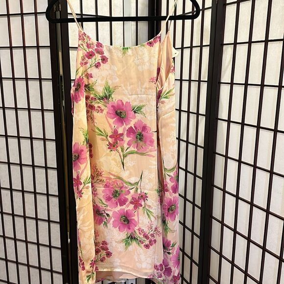 THREE EIGHTY TWO FLORAL SLIP DRESS SIZE M New with Tag - Picture 4 of 6